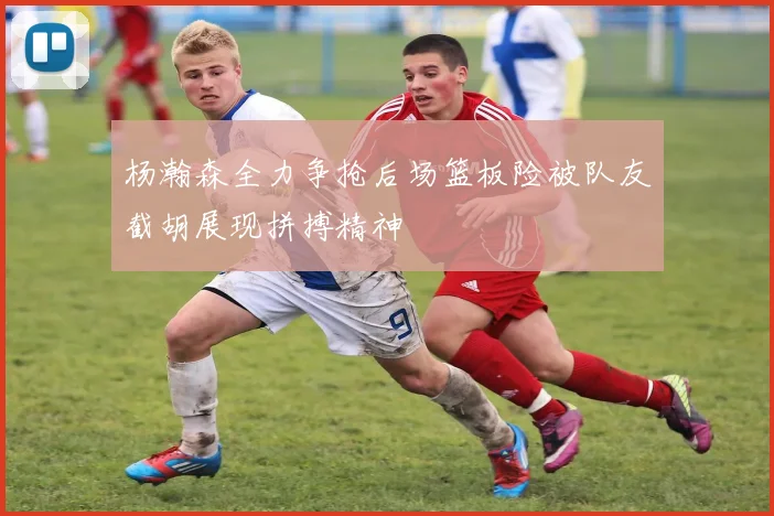 杨瀚森全力争抢后场篮板险被队友截胡展现拼搏精神