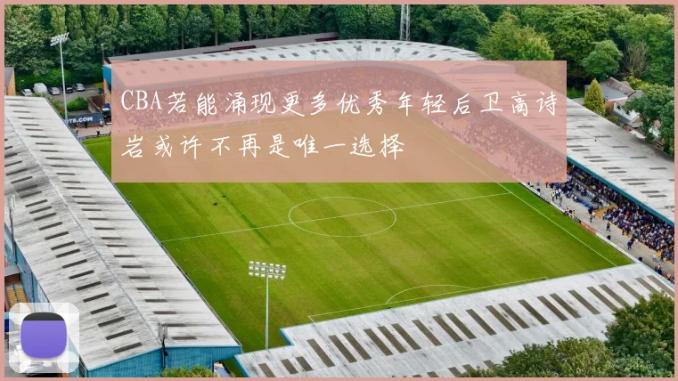 CBA若能涌现更多优秀年轻后卫高诗岩或许不再是唯一选择