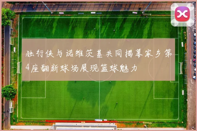 独行侠与诺维茨基共同揭幕家乡第4座翻新球场展现篮球魅力